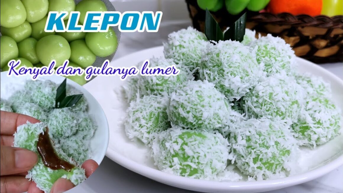 Resep Kue Klepon Ketan Isi Gula Merah, Kenyal
